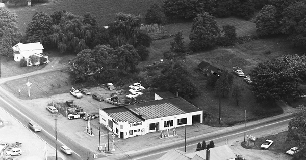 Vintage Aerial photo from 1972 in Portage County, OH