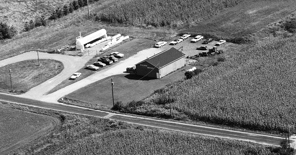 Vintage Aerial photo from 1984 in Portage County, OH