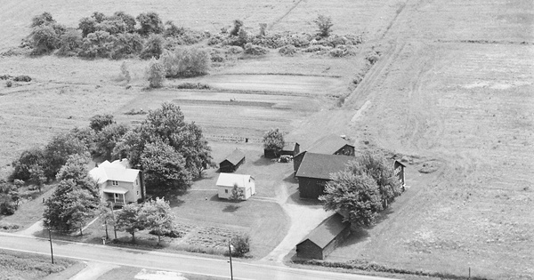 Vintage Aerial photo from 1982 in Erie County, NY