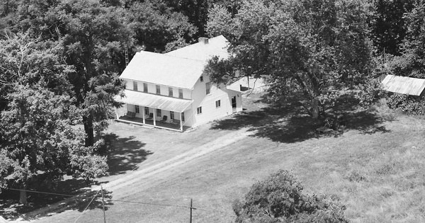 Vintage Aerial photo from 1987 in Washington County, OH