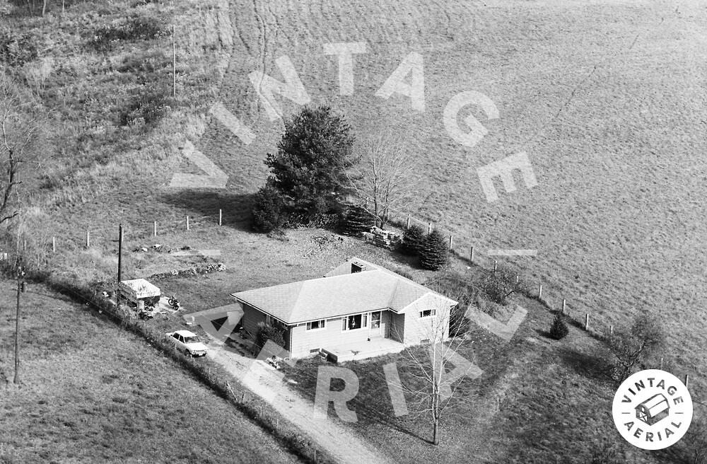 Vintage Aerial Ohio Belmont County 1977 28FBE10