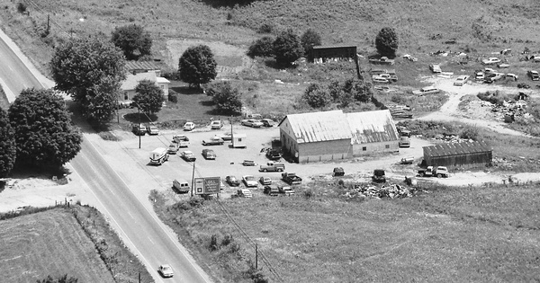 Vintage Aerial photo from 1983 in Jackson County, OH