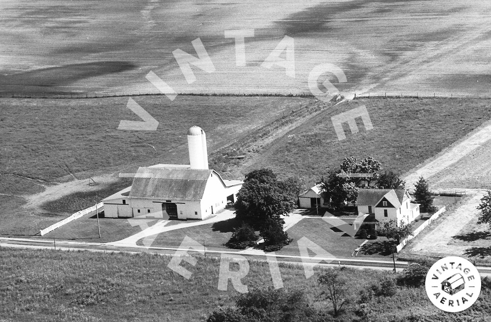 Vintage Aerial Ohio Morrow County 1973 15NMO17