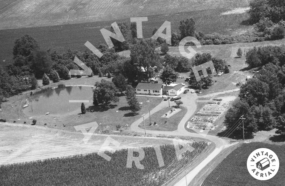 Vintage Aerial Ohio Morrow County 1994 41OMO13