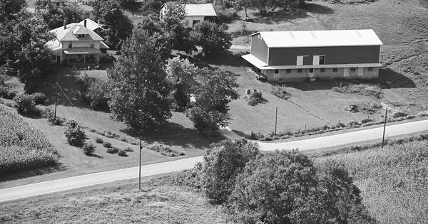 Vintage Aerial photo from 1979 in Champaign County, OH