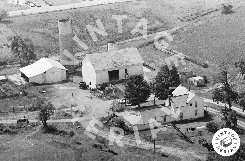 Vintage Aerial Ohio Champaign County 1982 1TCH15