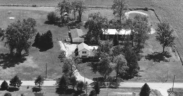 Vintage Aerial photo from 1998 in Fulton County, OH