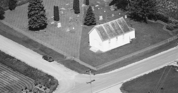 Vintage Aerial photo from 1985 in Wright County, MN