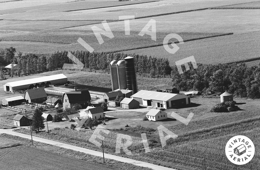Vintage Aerial Minnesota Watonwan County 1981 41AWAT33