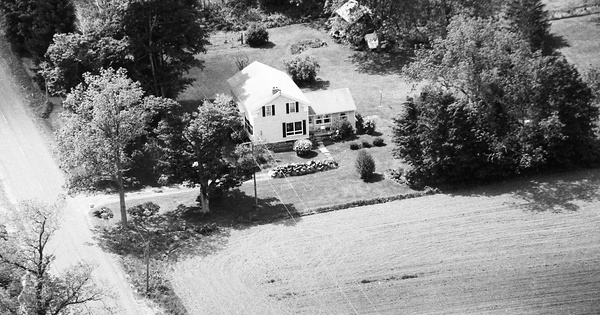 Vintage Aerial photo from 1993 in Tompkins County, NY