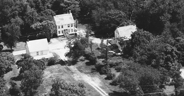 Vintage Aerial photo from 1993 in Burlington County, NJ