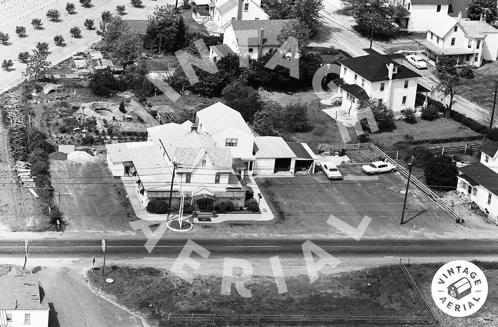Vintage Aerial New Jersey Burlington County 1965 28CBU4
