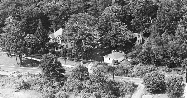 Vintage Aerial photo from 1963 in Monroe County, PA