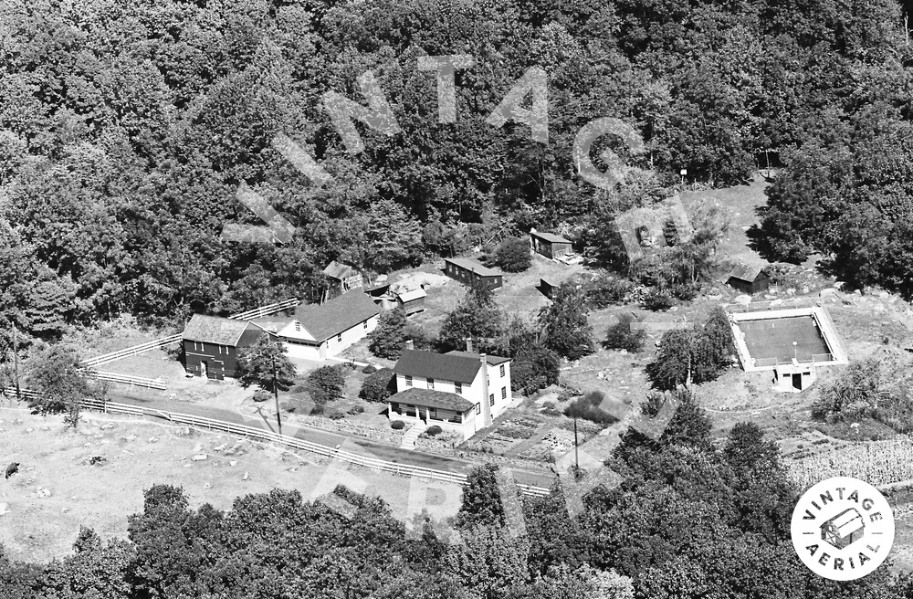 Vintage Aerial Pennsylvania Montgomery County 1964 7LMO11