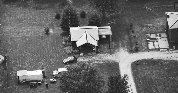 Vintage Aerial photo from 1987 in Wood County, WV