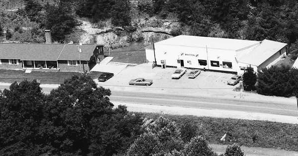 Vintage Aerial photo from 1983 in Lincoln County, WV