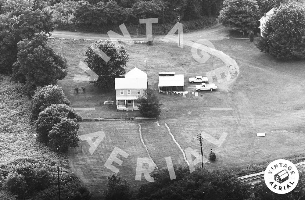 Vintage Aerial West Virginia Berkeley County 1973 7SBE34