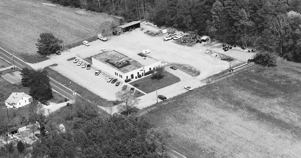 Vintage Aerial photo from 1994 in Gloucester County, VA