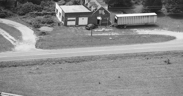Vintage Aerial photo from 1988 in Goochland County, VA