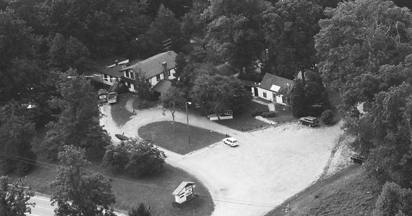 Vintage Aerial photo from 1990 in Amherst County, VA
