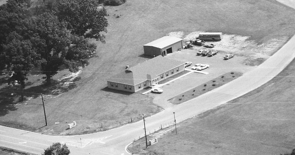 Vintage Aerial photo from 1992 in Chattooga County, GA