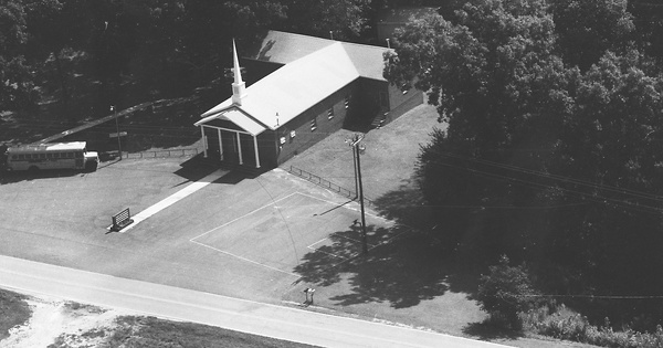 Vintage Aerial photo from 1984 in Habersham County, GA