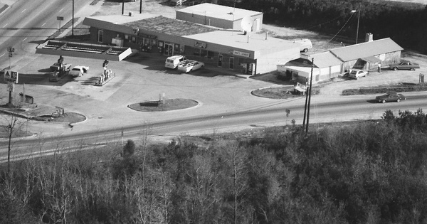 Vintage Aerial photo from 1986 in Barrow County, GA