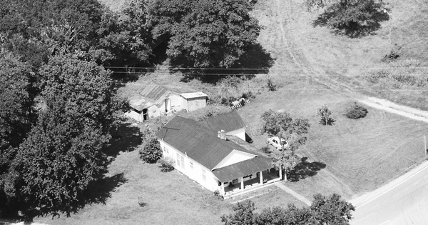 Vintage Aerial photo from 1989 in Moore County, TN