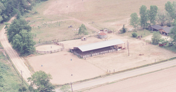 Vintage Aerial photo from 1992 in Morehouse Parish, LA