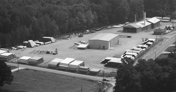 Vintage Aerial photo from 1987 in Catawba County, NC