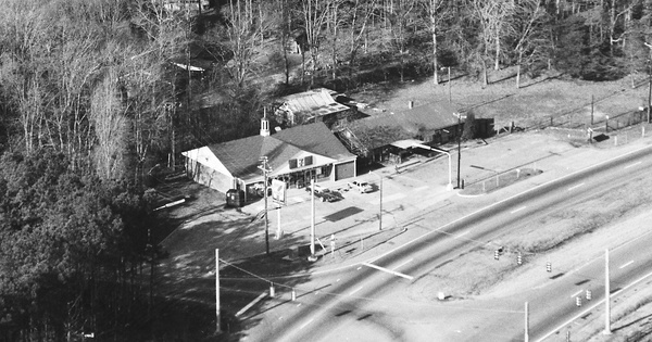 Vintage Aerial photo from 1992 in Suffolk City, VA