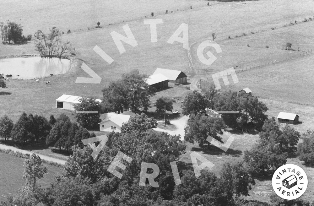 Vintage Aerial Missouri Polk County 1980 16OPO14