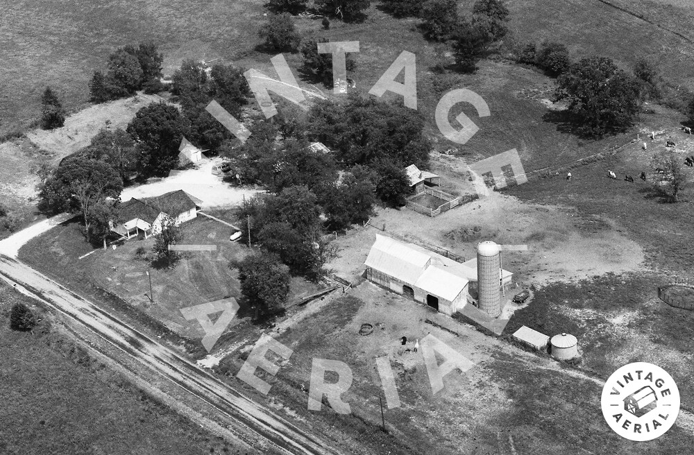 Vintage Aerial Missouri Pike County 2000 20EPI10