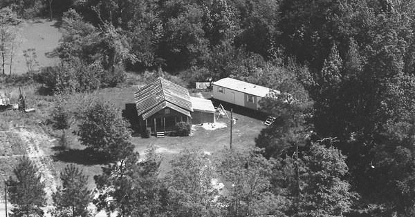 Vintage Aerial photo from 1983 in Coffee County, GA