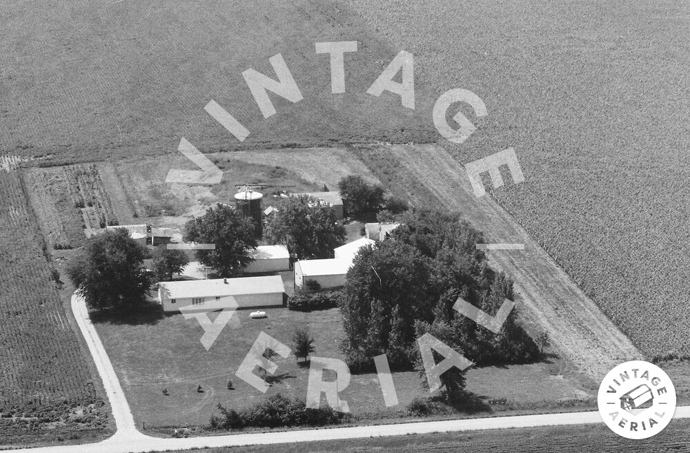 Vintage Aerial | Iowa | Carroll County | 1988 | 28-WCA-19
