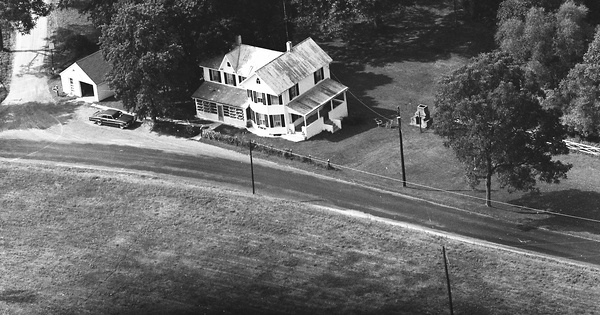 Vintage Aerial photo from 1973 in Montgomery County, MD