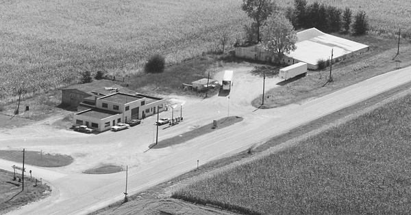 Vintage Aerial photo from 1979 in Grant County, IN