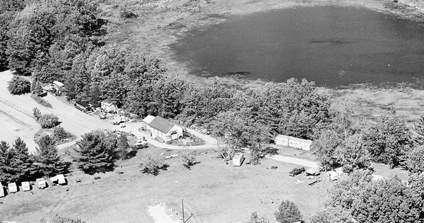 Vintage Aerial photo from 1981 in Montcalm County, MI