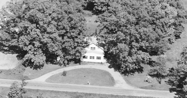 Vintage Aerial photo from 1981 in Ingham County, MI