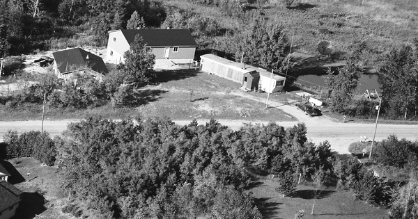 Vintage Aerial photo from 1989 in Charlevoix County, MI