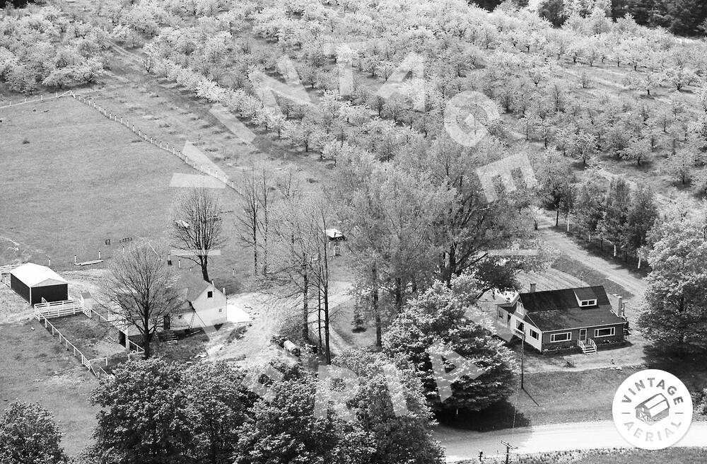 Vintage Aerial Michigan Grand Traverse County 1980 20AGT19