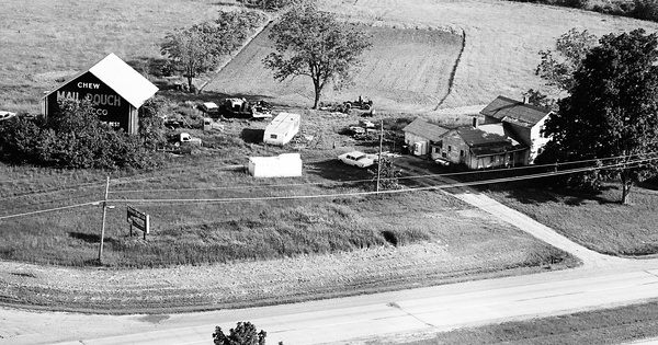 Vintage Aerial photo from 1969 in Eaton County, MI