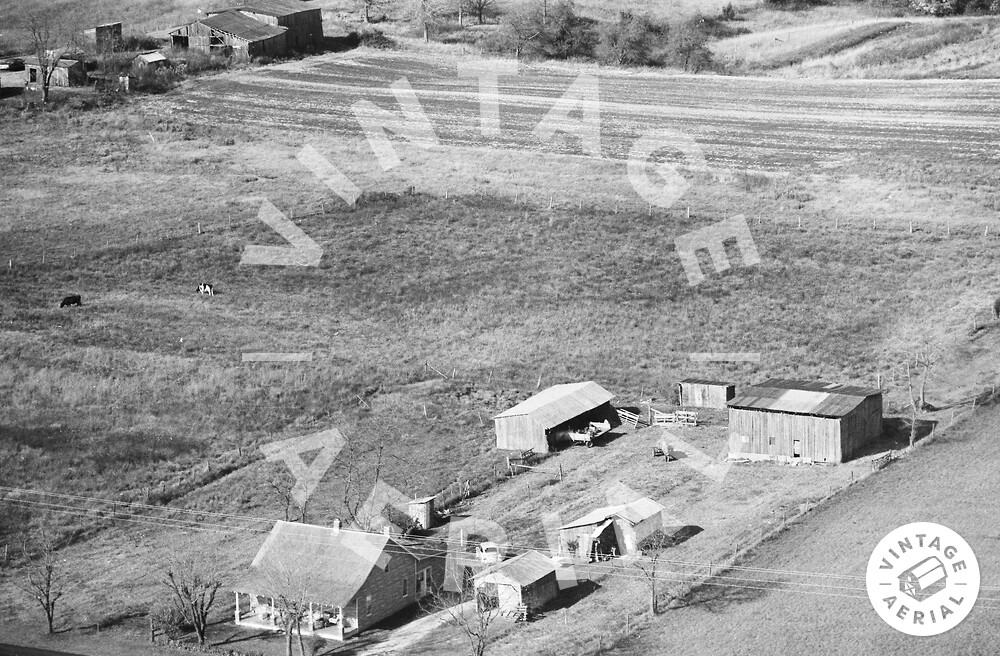 Vintage Aerial Kentucky Metcalfe County 1978 2MME35