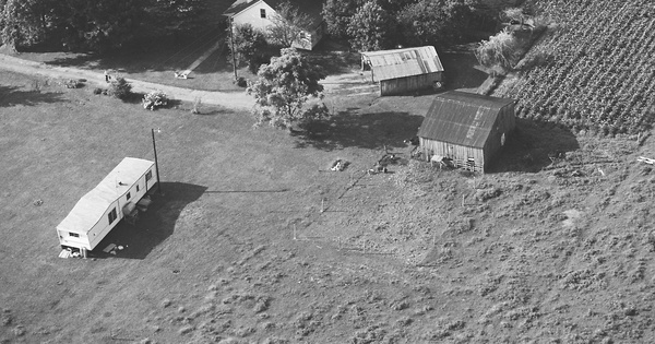 Vintage Aerial photo from 1979 in Marion County, KY