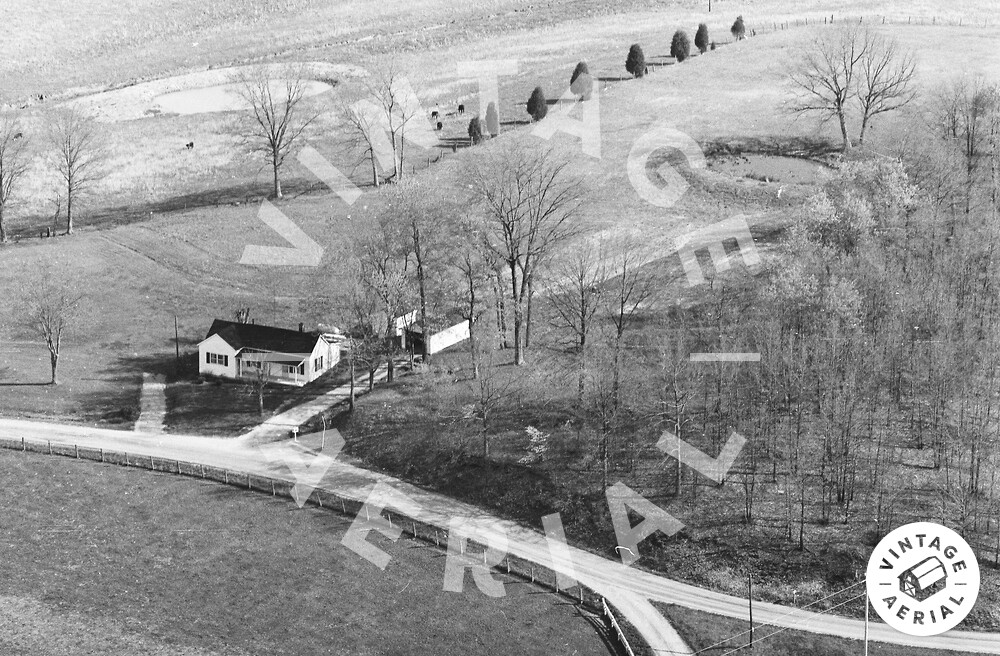 Vintage Aerial Kentucky Marion County 1982 34WMA35