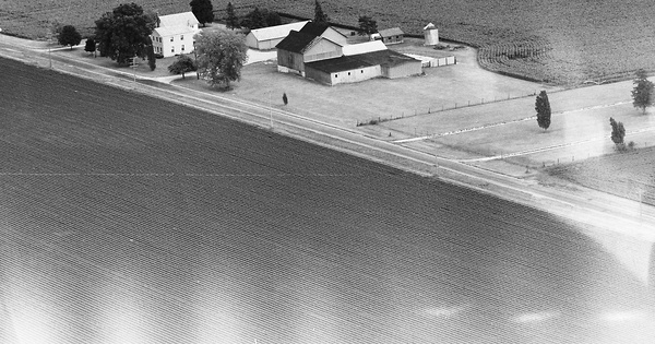 Vintage Aerial photo from 1980 in Will County, IL