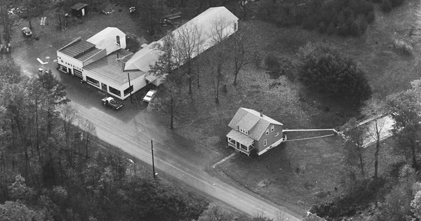 Vintage Aerial photo from 1968 in Somerset County, PA