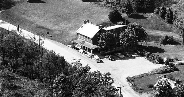 Vintage Aerial photo from 1968 in Adams County, PA