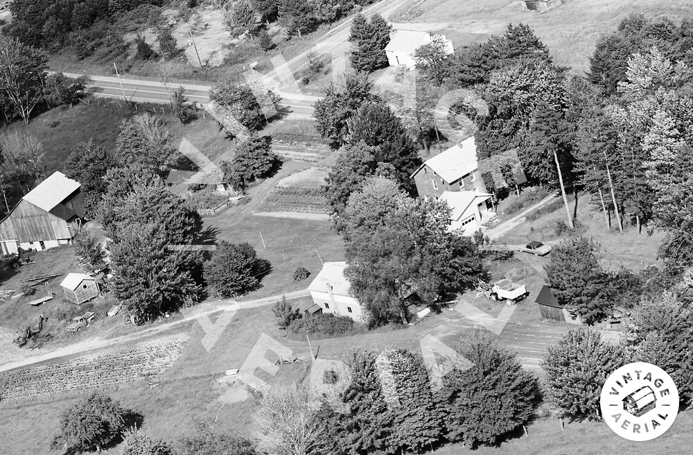 Vintage Aerial Pennsylvania Venango County 1982 12HVE29