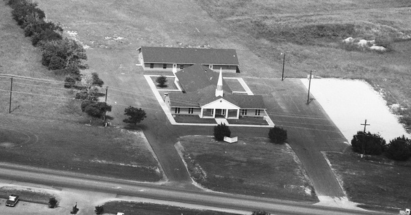 Vintage Aerial photo from 1986 in Comal County, TX